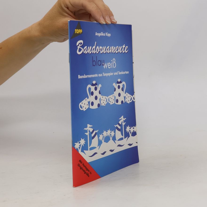 Angelika Kipp Bandornamente blauweiß