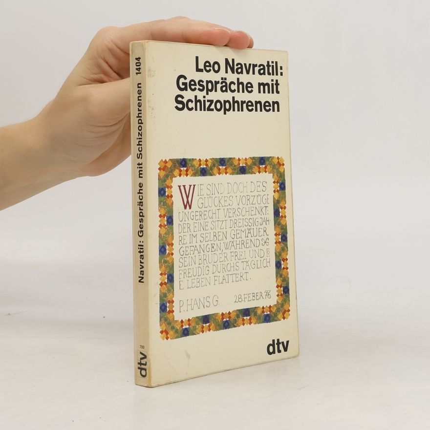 Leo Navratil Gespräche mit Schizophrenen