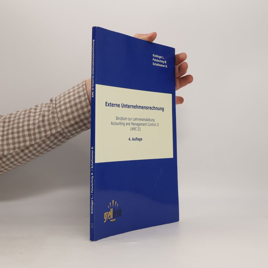 Petutschnig M. Externe Unternehmensrechnung
