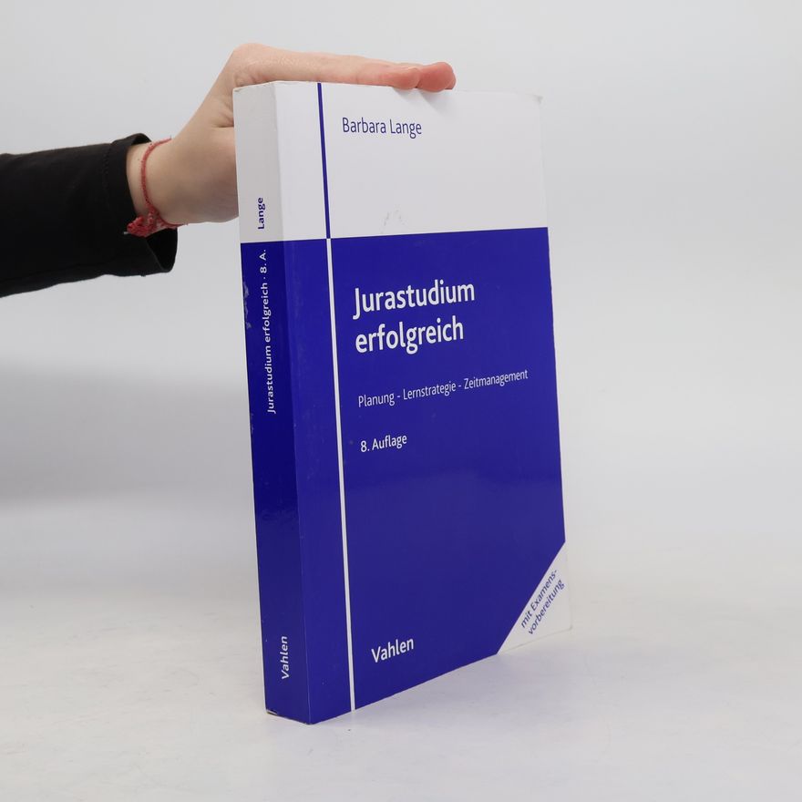 Barbara Lange Jurastudium erfolgreich