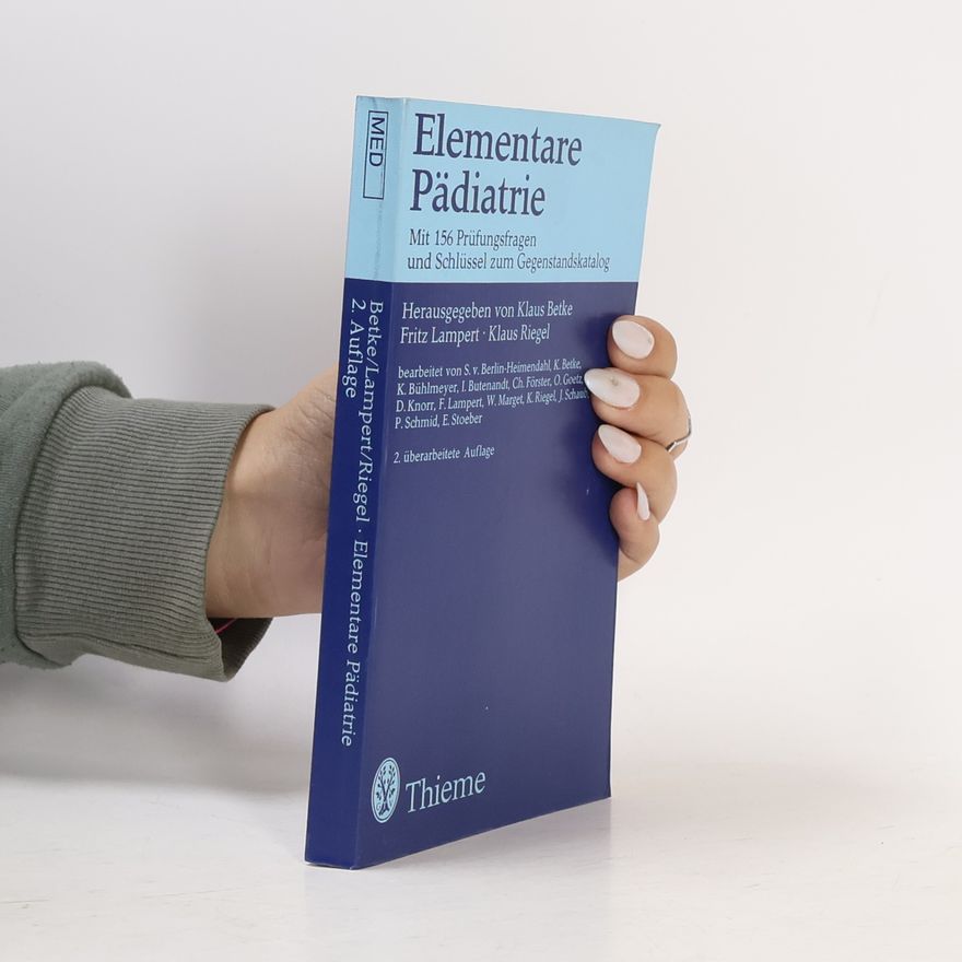 Klaus Betke Elementare Pädiatrie