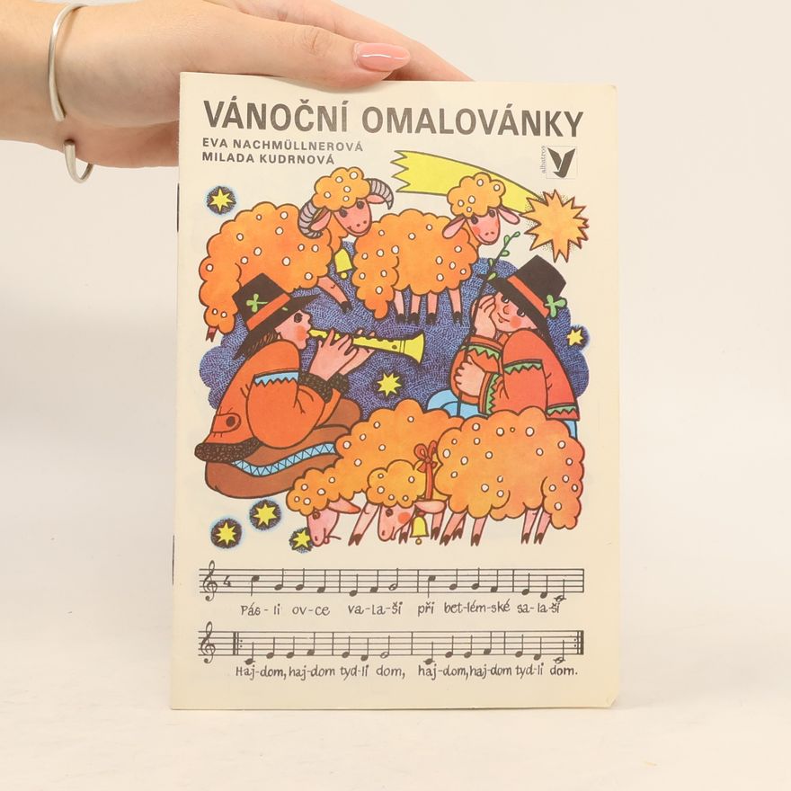 Eva Nachmüllnerová Vánoční Omalovánky
