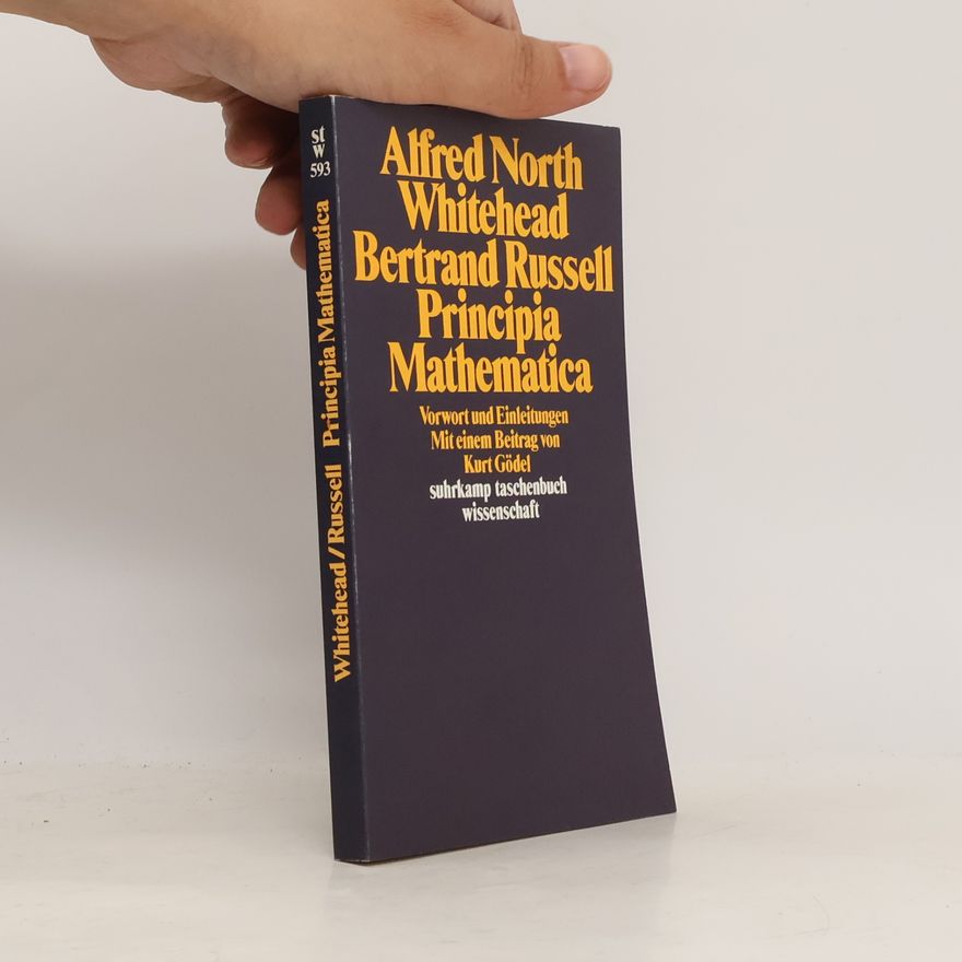 Alfred North Whitehead Principia Mathematica