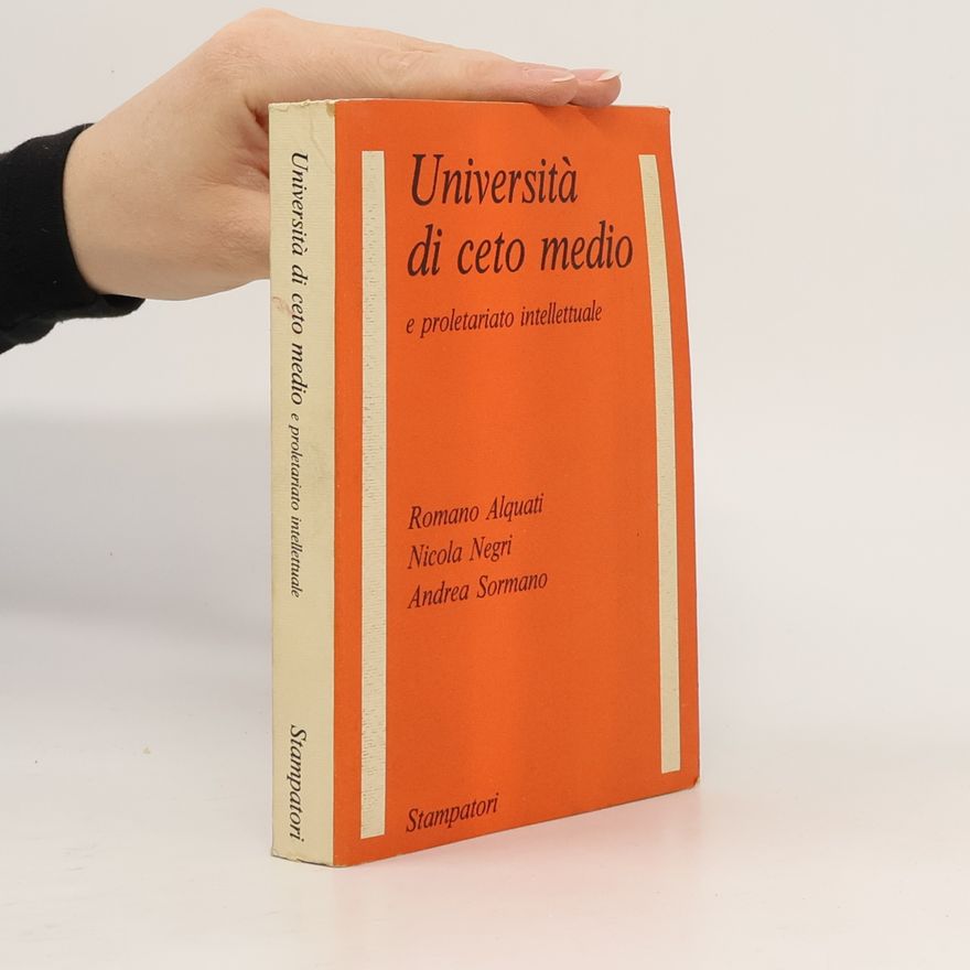 Andrea Sormano Università di ceto medio