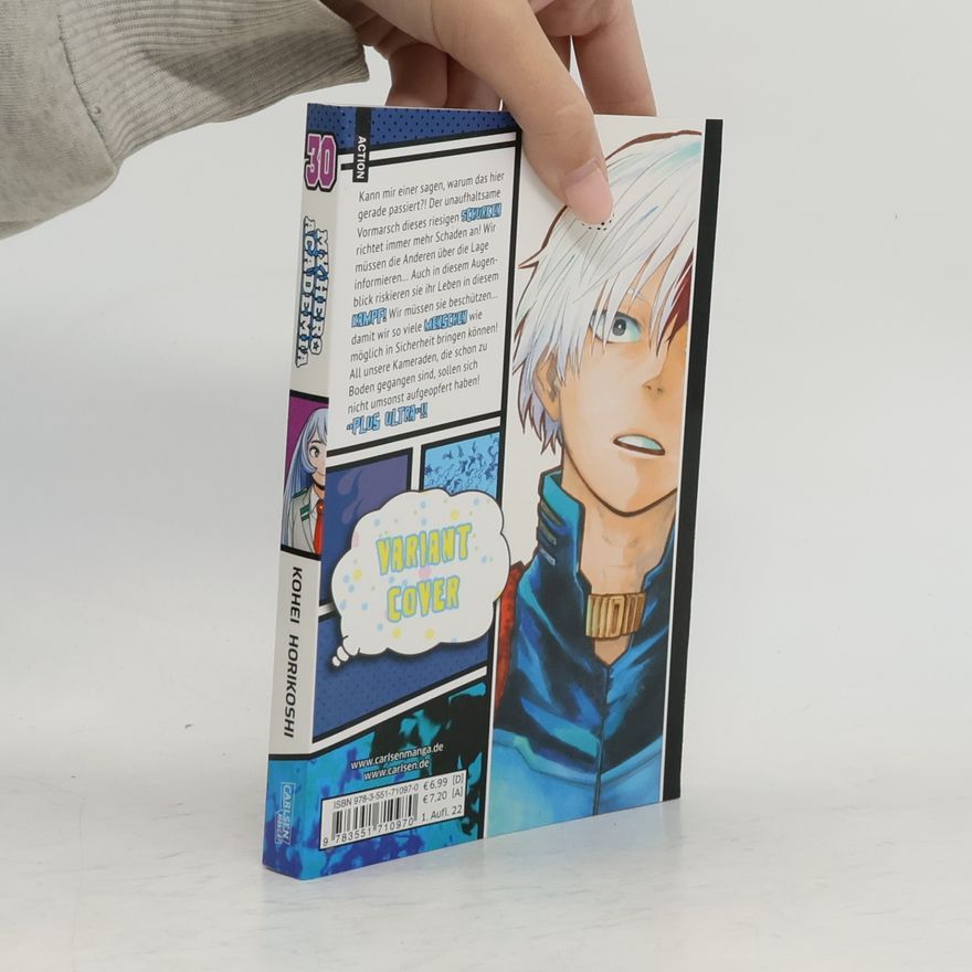 Kōhei Horikoshi My Hero Academia 30 - Variant Cover