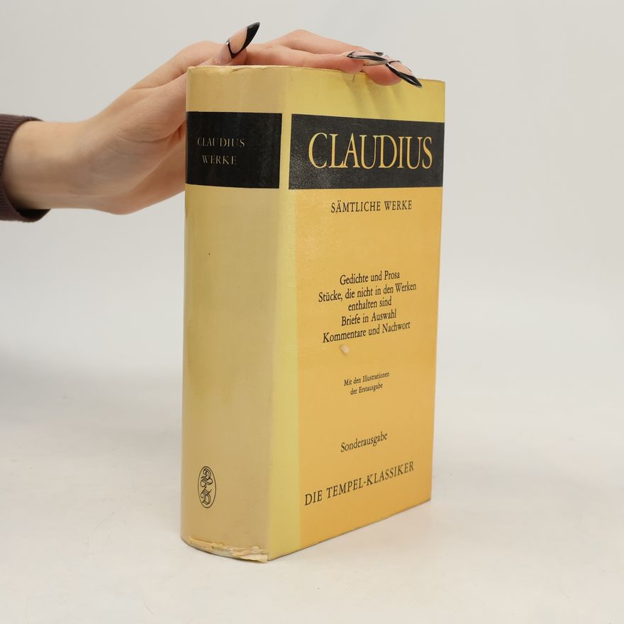 Matthias Claudius Sämtliche Werke