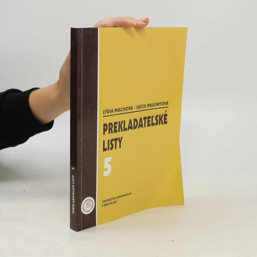 Lucia Paulínyová Prekladateľské listy 5