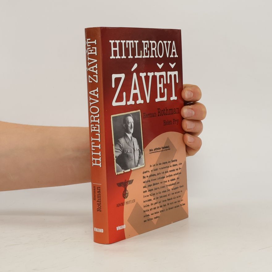 Herman Rothman Hitlerova závěť