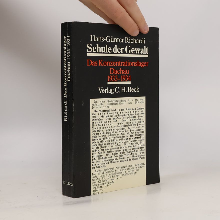 Hans-Günter Richardi Schule der Gewalt
