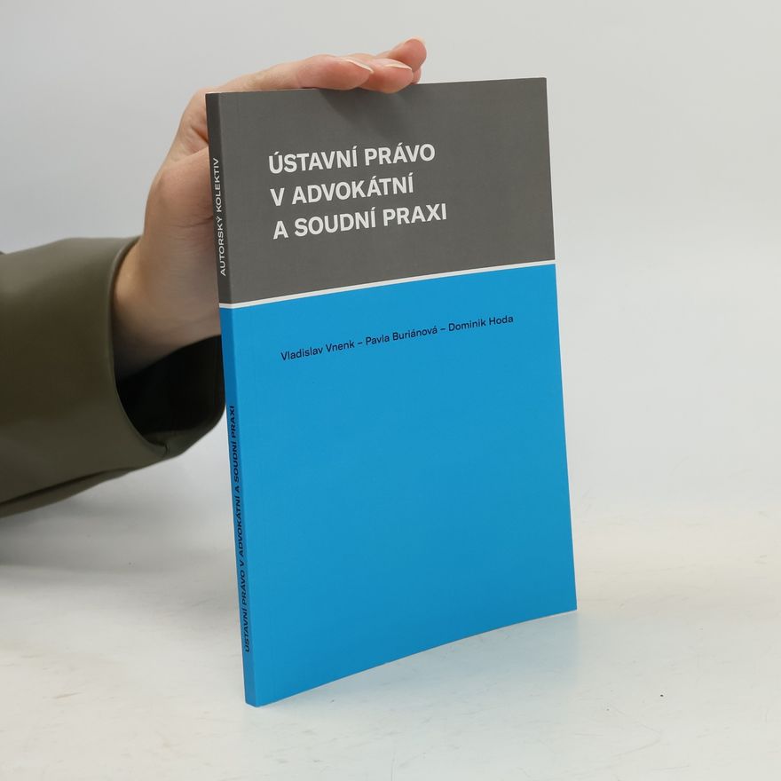 Dominik Hoda Ústavní právo v advokátní a soudní praxi