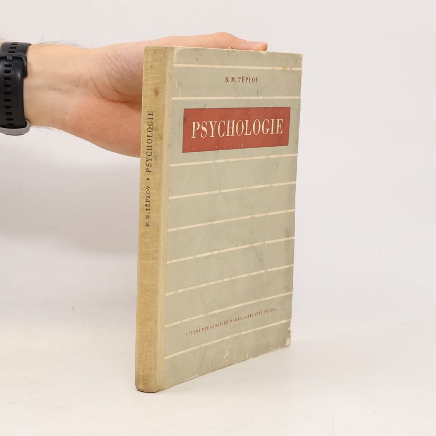 B. M. Těplov Psychologie