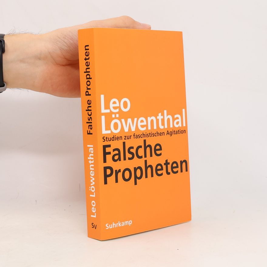 Leo Löwenthal Falsche Propheten