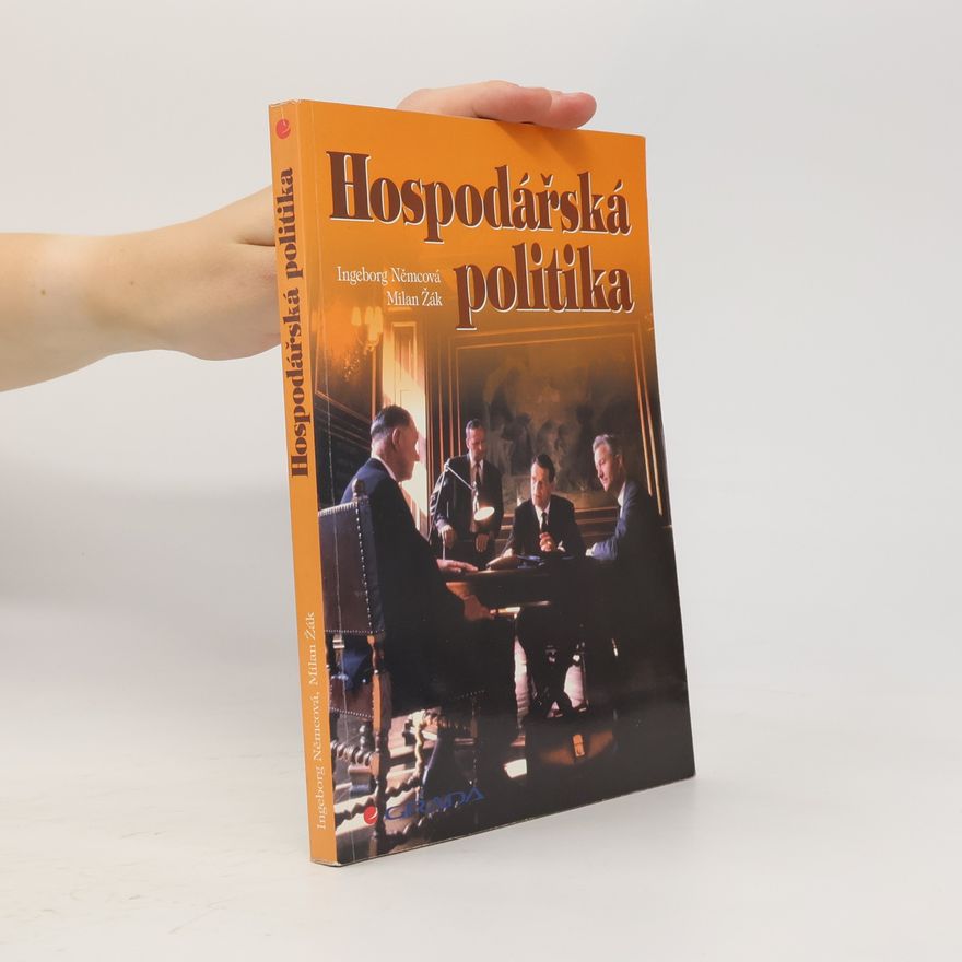 Milan Žák Hospodářská politika
