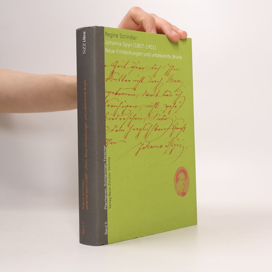 Regine Schindler-Hürlimann NZZ Libro - 5: Johanna Spyri (1827-1901)