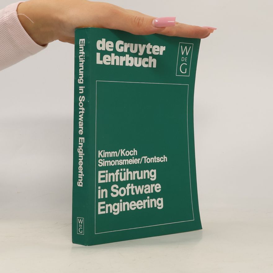 Reinhold Boschert-Kimmig Einführung in Software Engineering