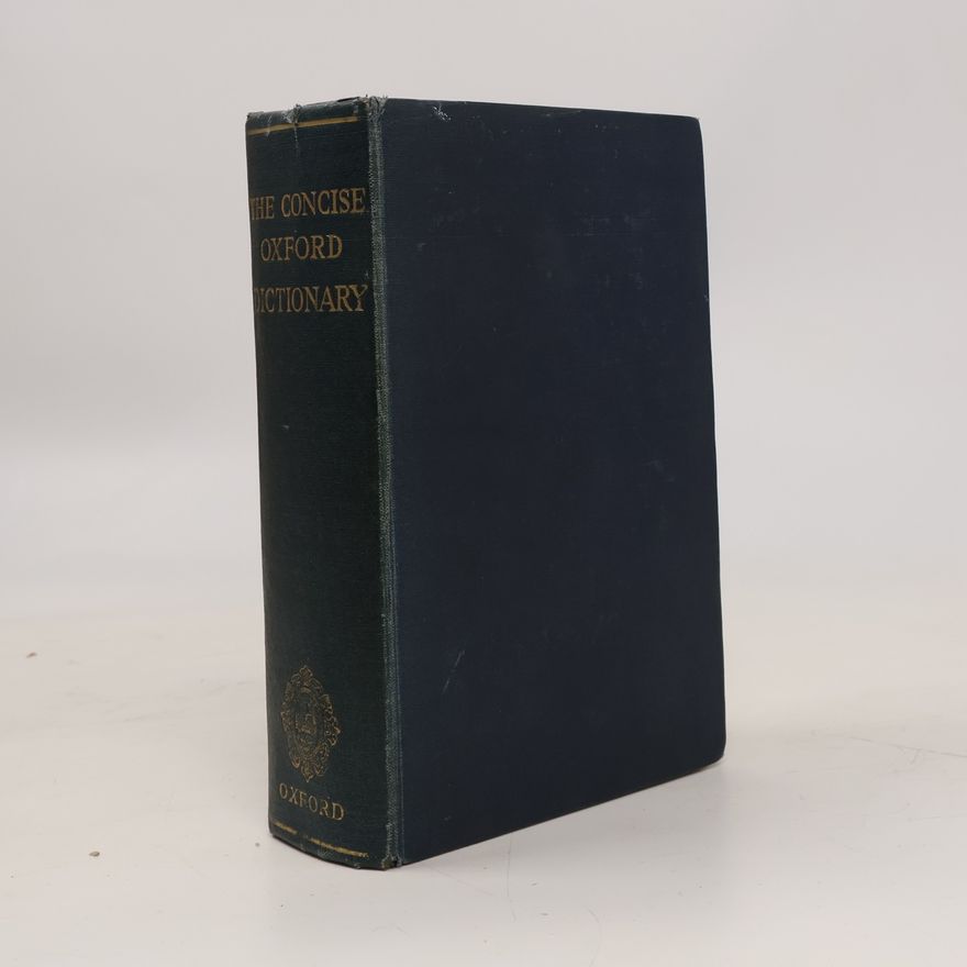 H. G. Le Mesurier The Concise Oxford Dictionary