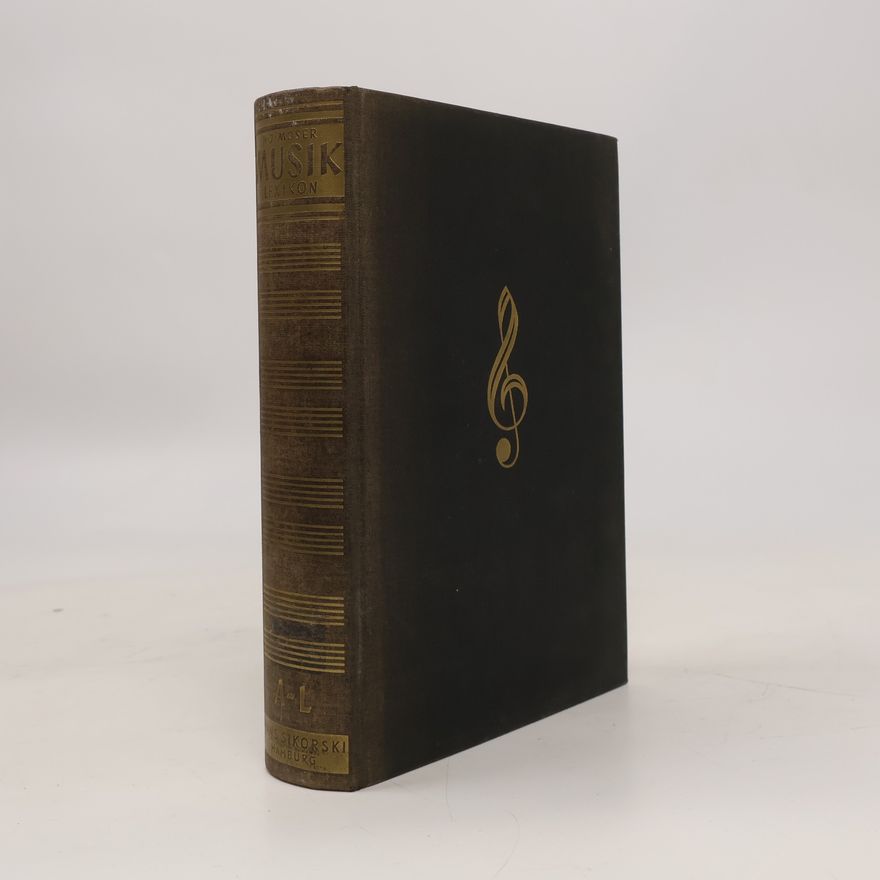 Hans Joachim Moser Musik Lexikon A-L