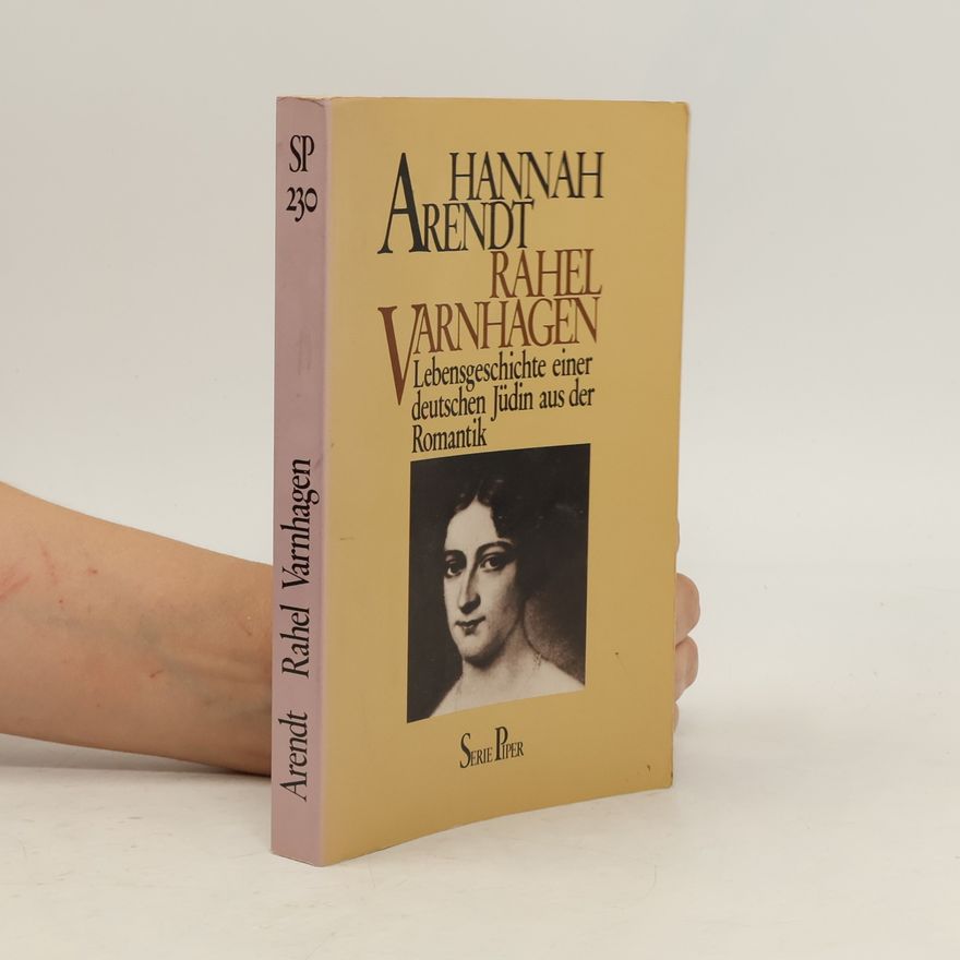 Hannah Arendt Rahel Varnhagen