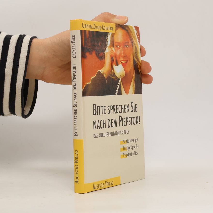 Christina Zacker Bitte sprechen Sie nach dem Piepston!