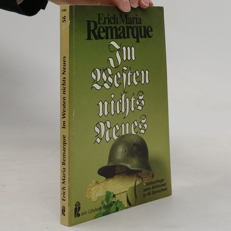 Erich Maria Remarque Im Westen nichts Neues