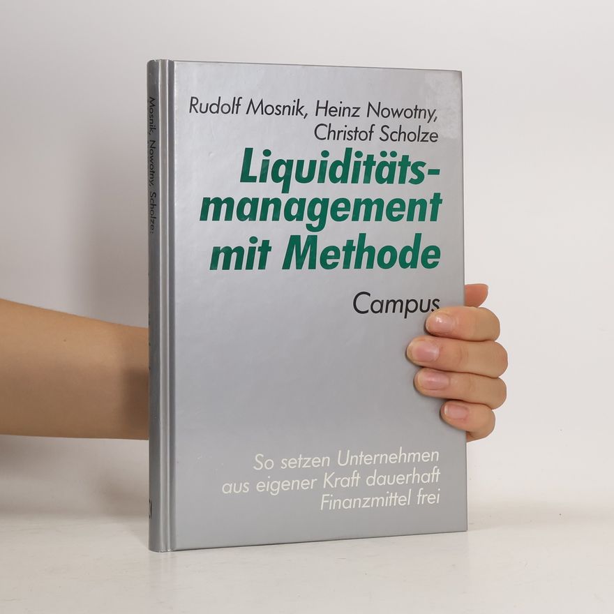 Rudolf Mosnik Liquiditätsmanagement mit Methode