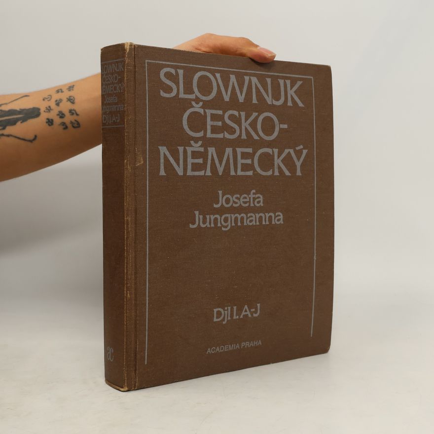 Josef Jakub Jungmann Slownjk česko-německý I. A-J
