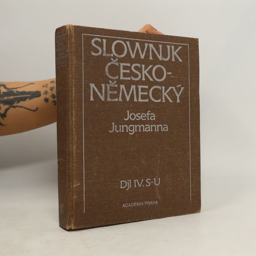Josef Jakub Jungmann Slownjk česko-německý IV. S-U