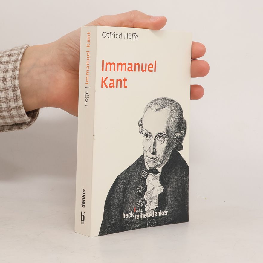Otfried Höffe Immanuel Kant