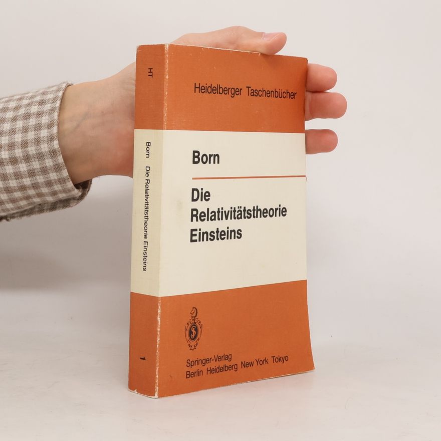 Max Born Die Relativitätstheorie Einsteins