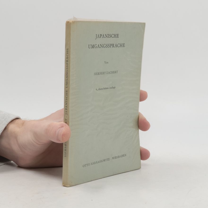 Herbert Zachert Japanische Umgangssprache