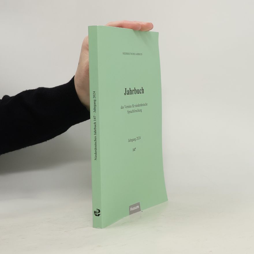 Verein für niederdeutsche Sprachforschung Niederdeutsches Jahrbuch