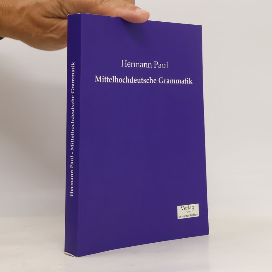 Hermann Paul Mittelhochdeutsche Grammatik
