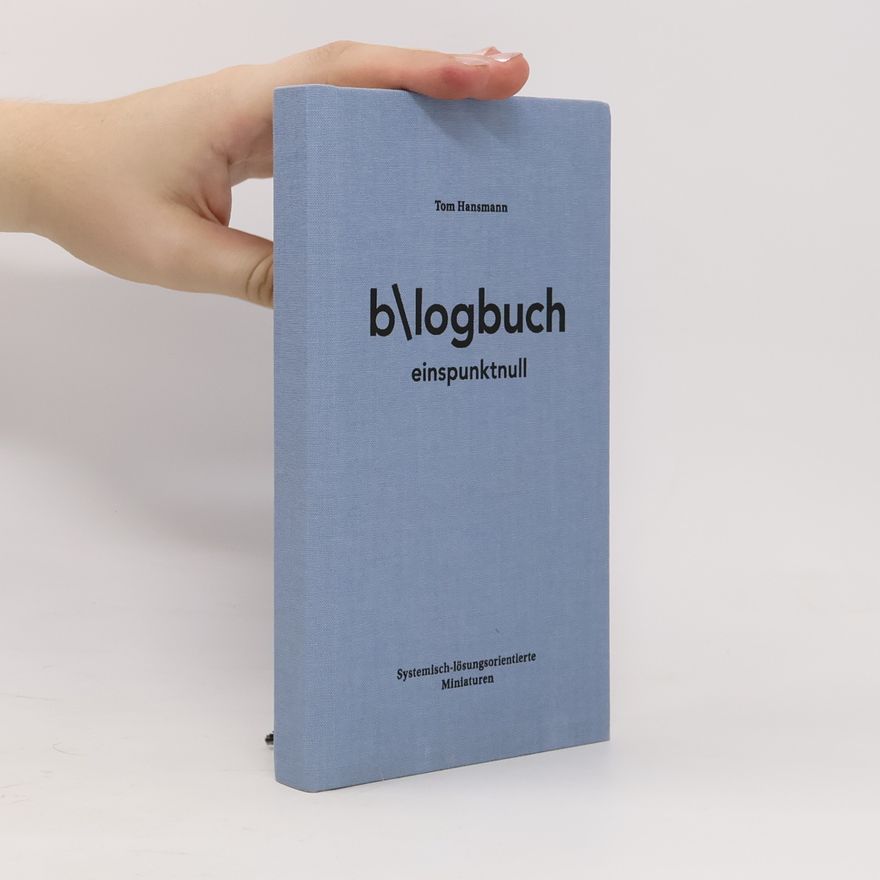 Thomas Hansmann B-logbuch einspunktnull
