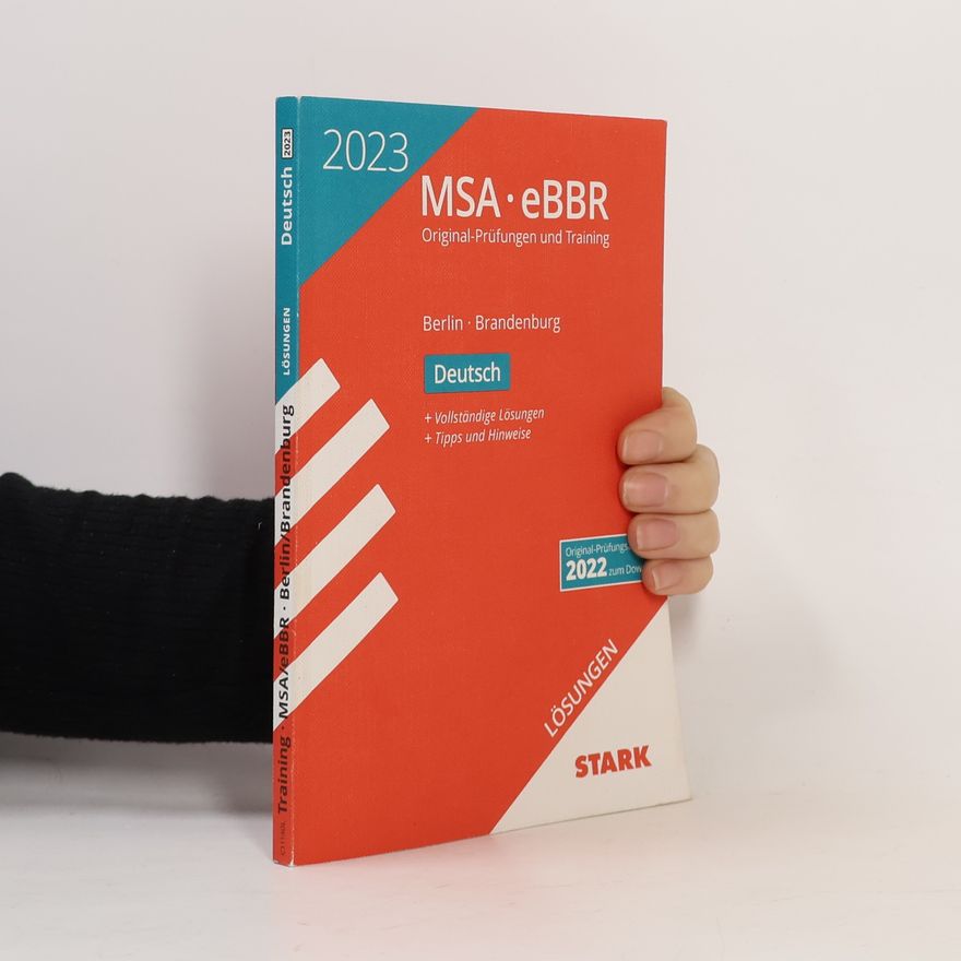 Kolektív autorov STARK Lösungen zu Original-Prüfungen und Training MSA/eBBR 2023 - Deutsch - Berlin/Brandenburg