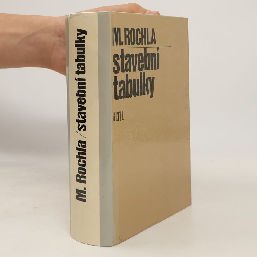 Milan Rochla Stavební tabulky