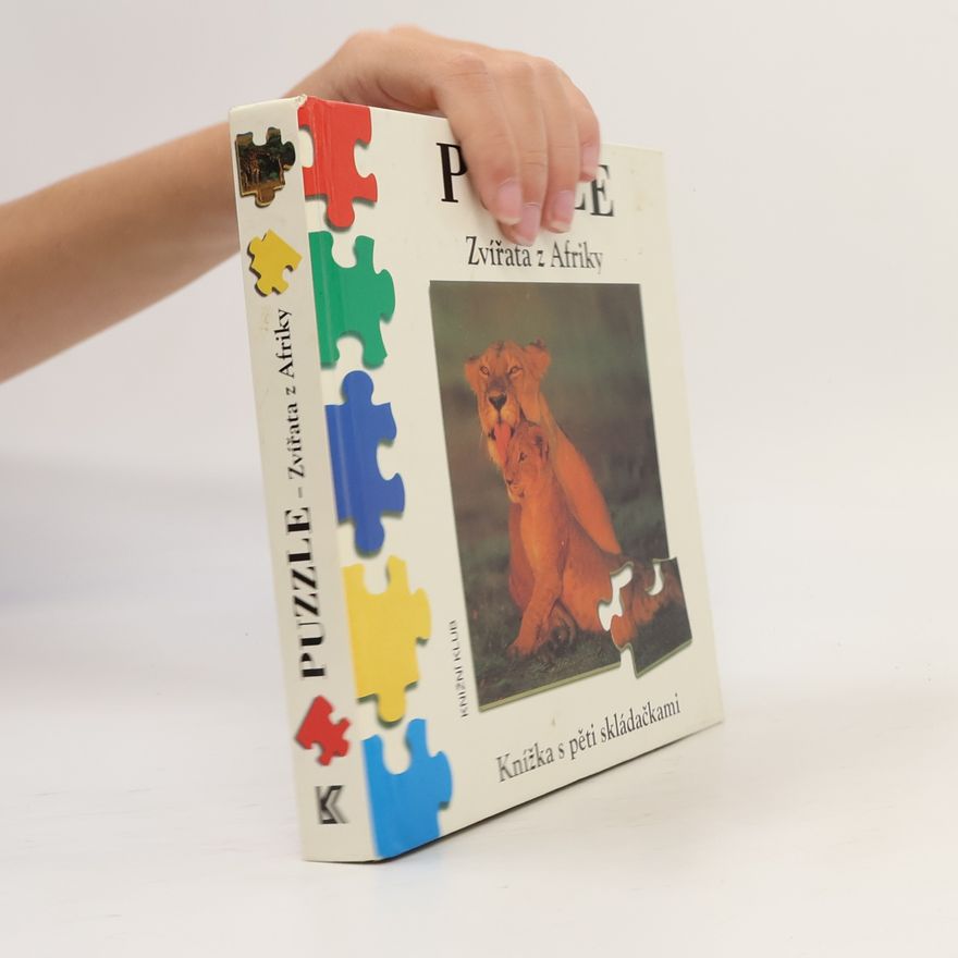 Autorenkollektiv Zvířata z Afriky : knížka s pěti skládačkami