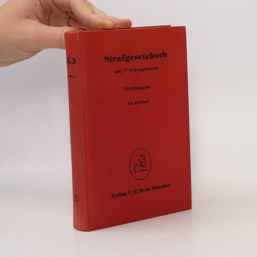 Germany (West) Strafgesetzbuch - 43. Auflage
