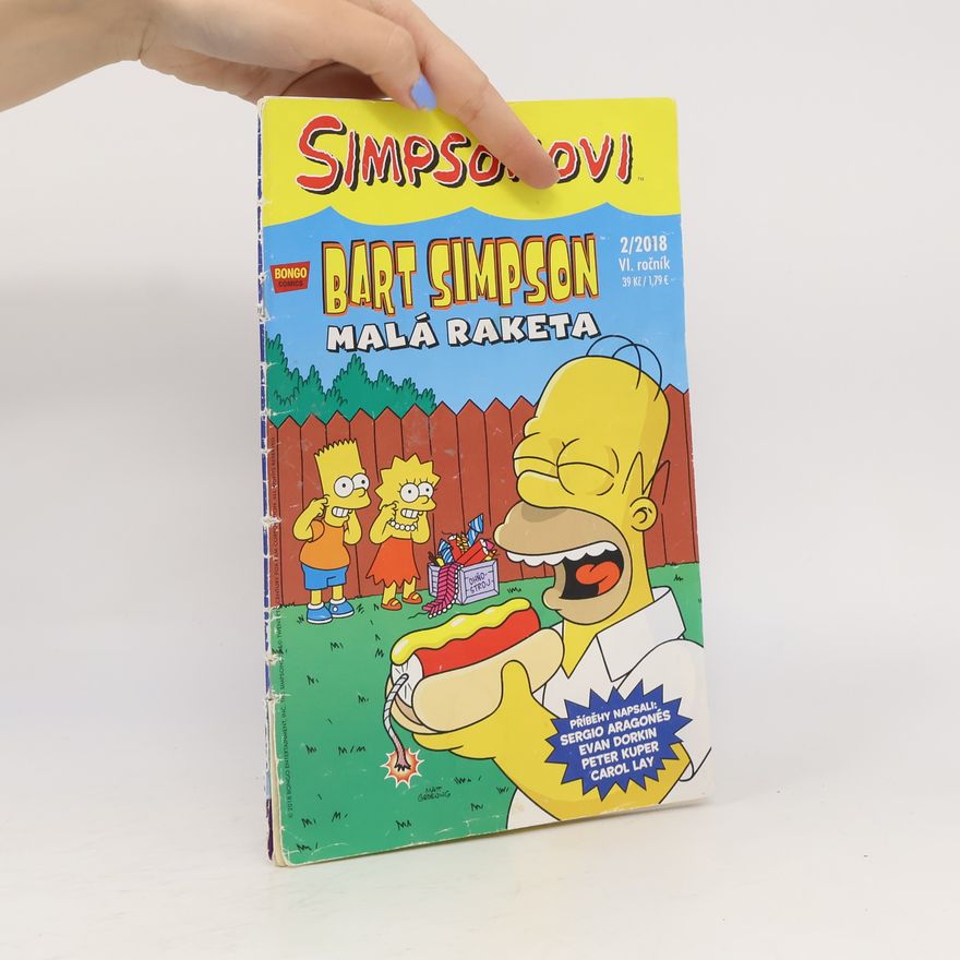 Matt Groening Simpsonovi. Bart Simpson 2/2018. Malá raketa