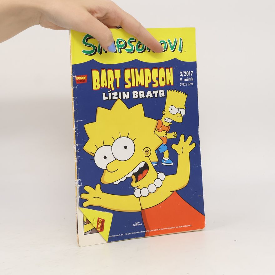 Matt Groening Simpsonovi - Bart Simpson 03/2017 - Lízin bratr