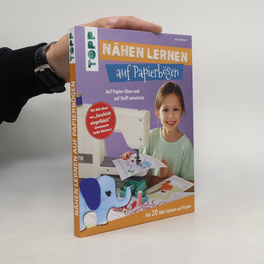Anika Weimert Nähen lernen auf Papierbögen