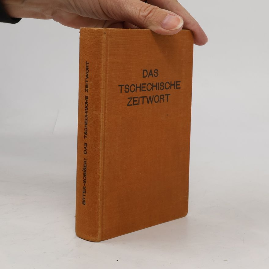 Emanuel Sobíšek Das Tschechische Zeitwort