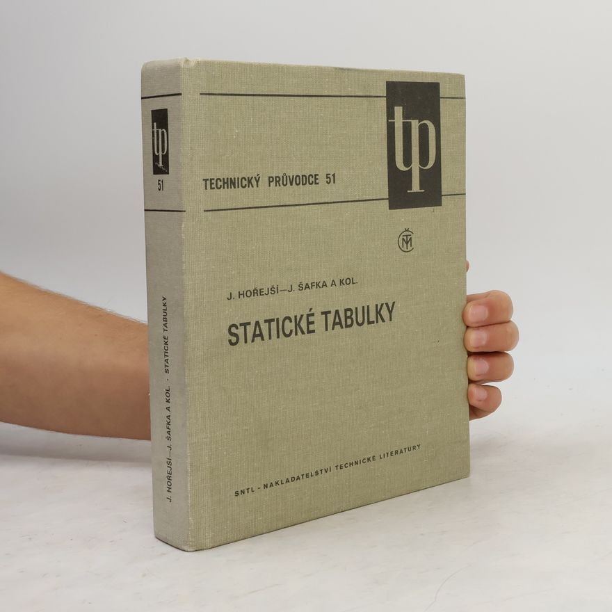 Jan Šafka Statické tabulky