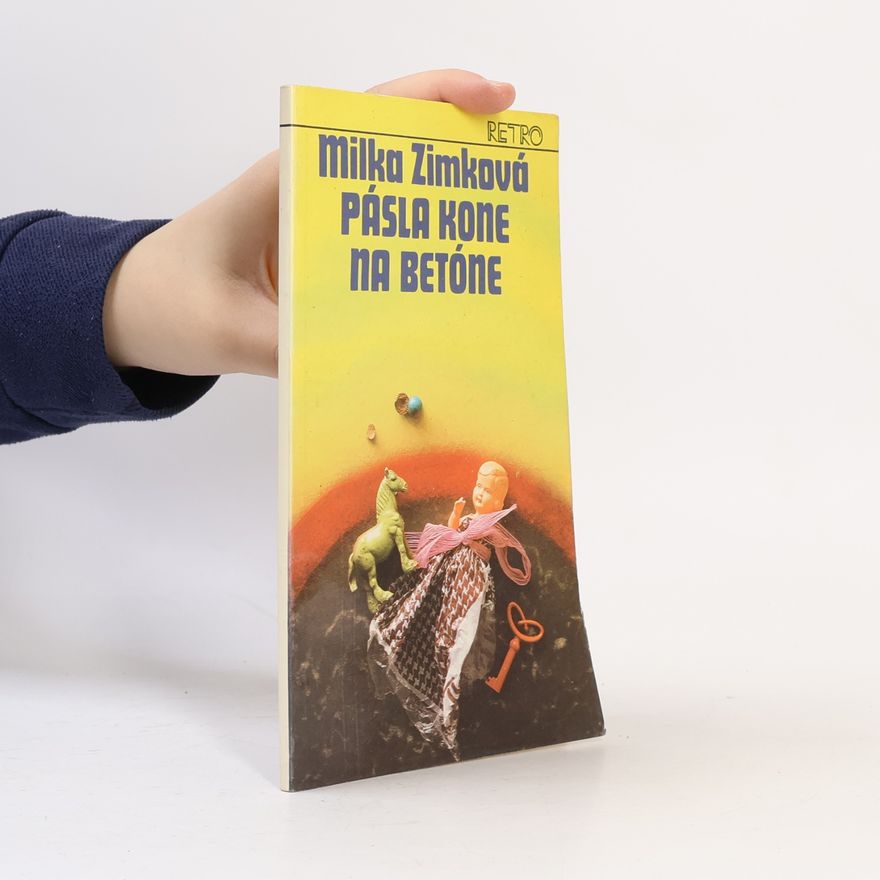 Zimková Milka Pásla kone na betóne