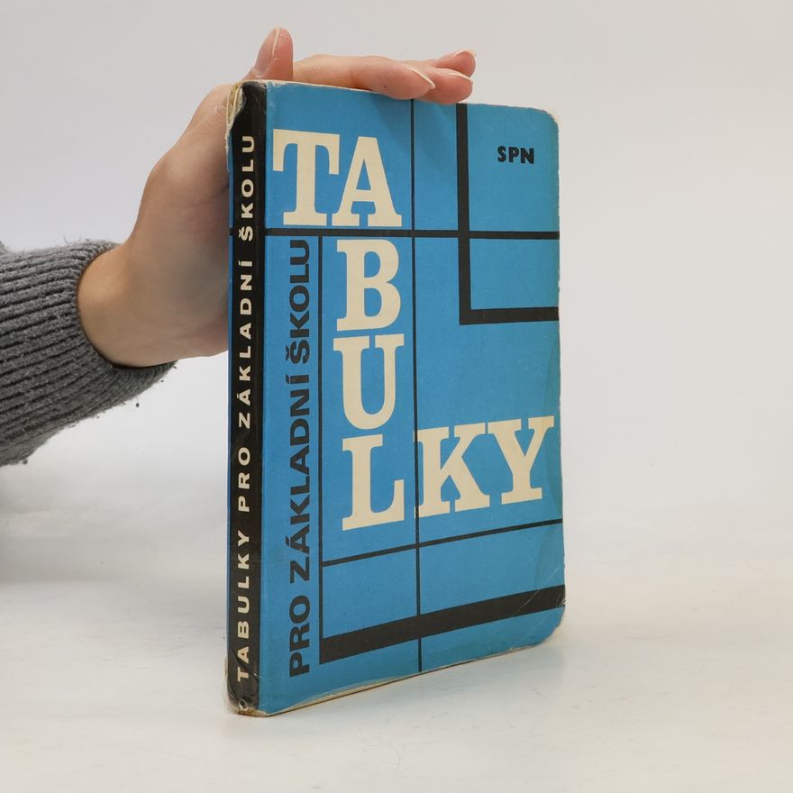 František Běloun Tabulky pro základní školu