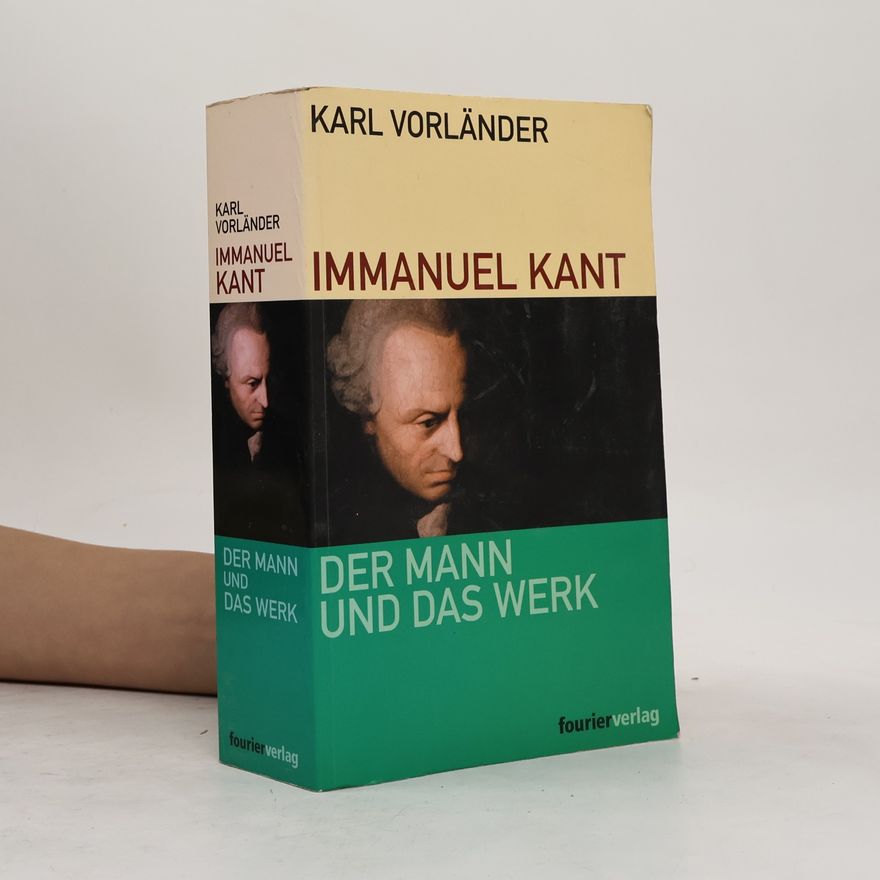 Karl Vorländer Immanuel Kant