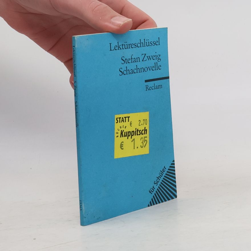 Auteurscollectief Lektüreschlüssel: Schachnovelle