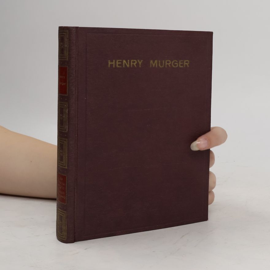 Murger Henry La Vie de Bohème