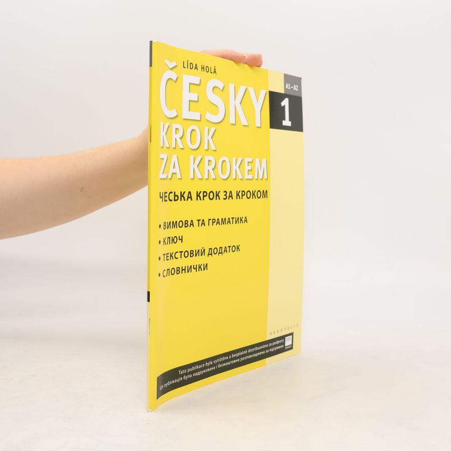 Lída Holá Česky krok za krokem 1. A1-A2