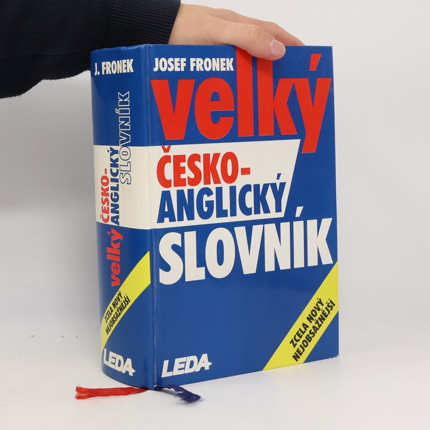 Josef Fronek Velký česko-anglický slovník