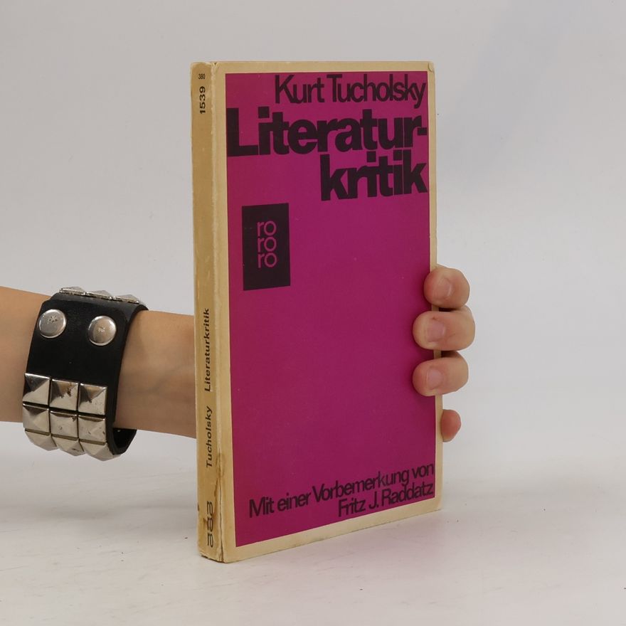 Kurt Tucholsky Literaturkritik